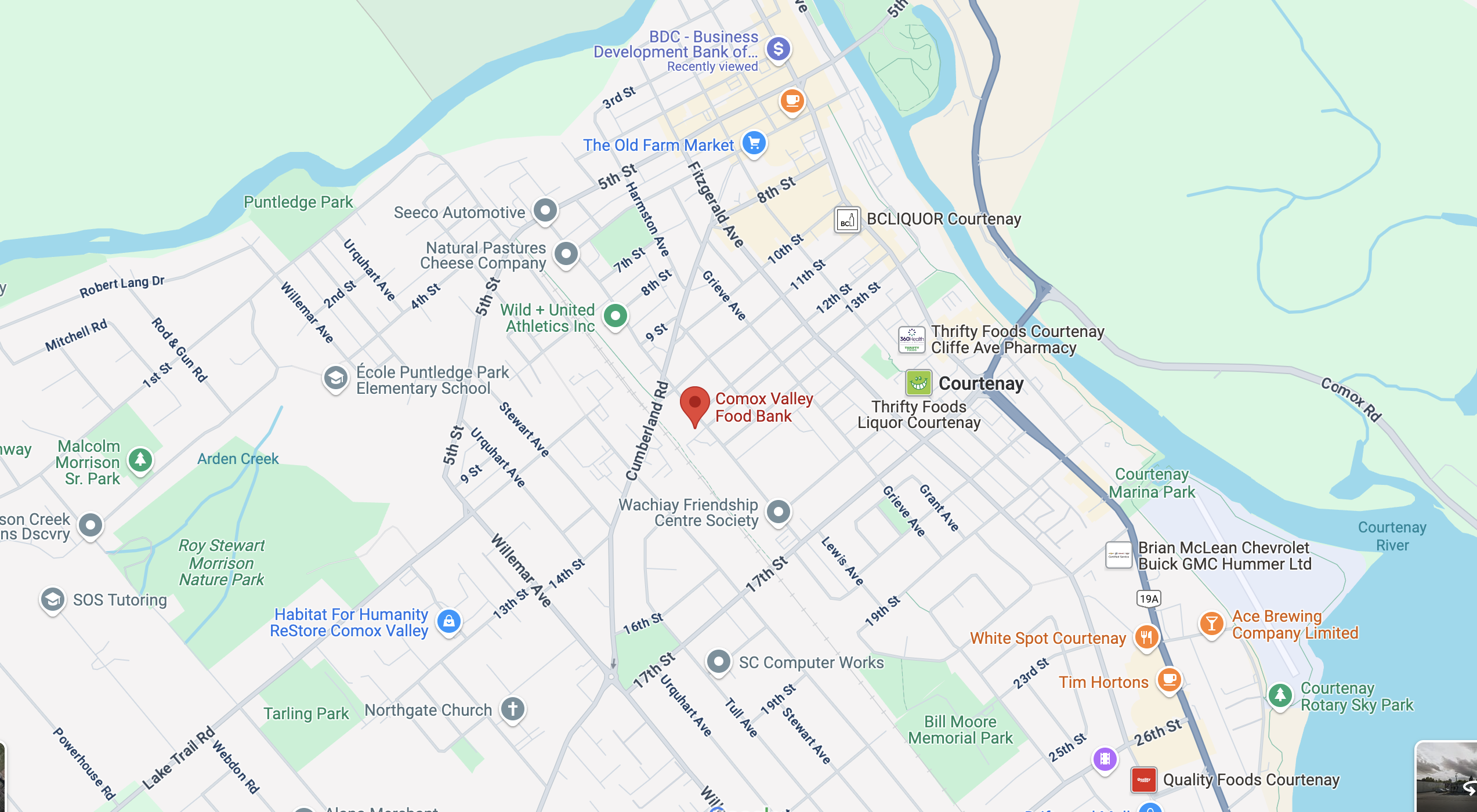 Visit Us in Courtenay!